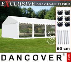 Tenda Eventos Exclusive 6x12m PVC, Branco, Panorama
